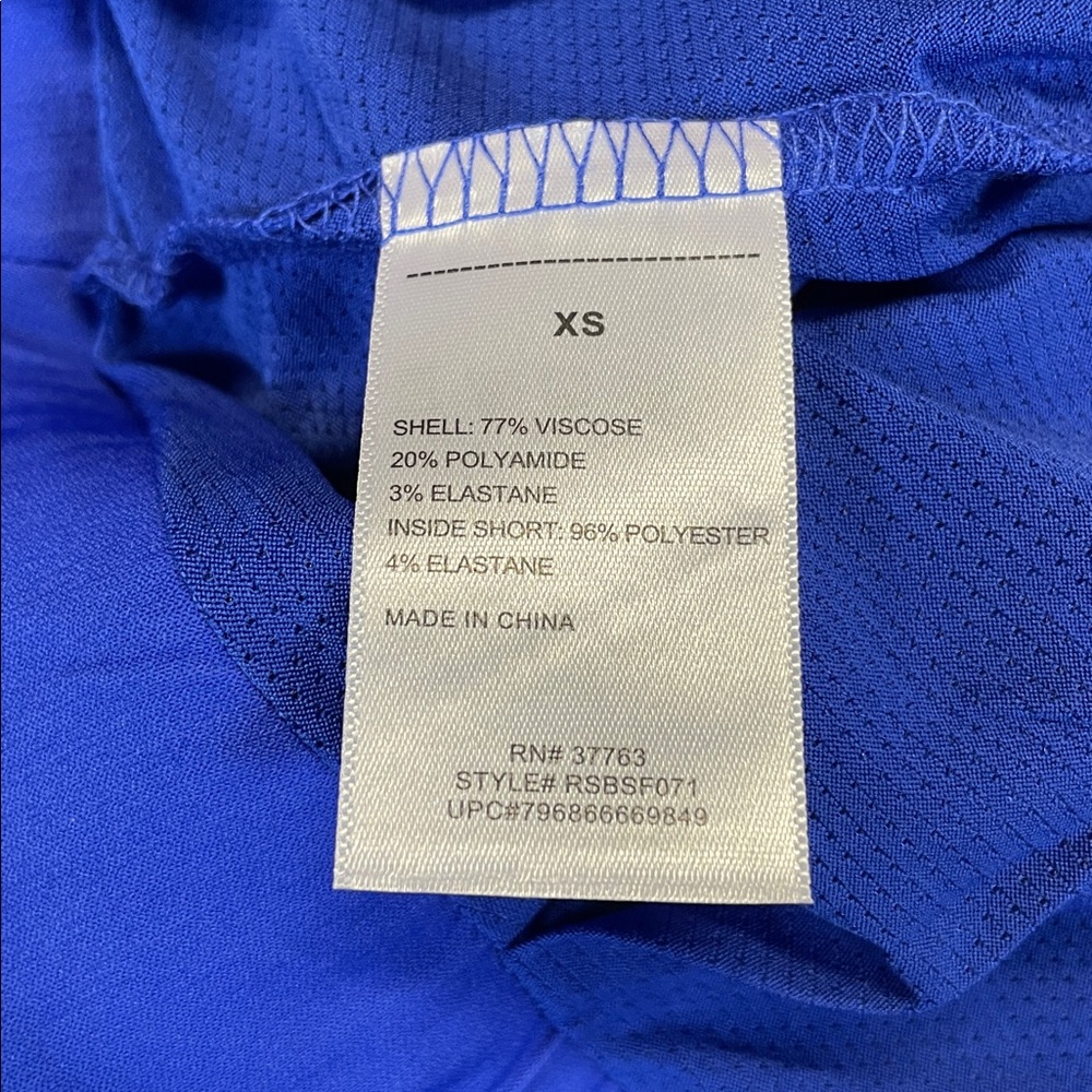 Rafaella Blue Skort Womens XS NWT Stretch Golf Tennis Skirt UPF - Picture 8 of 8
